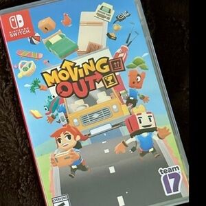 Nintendo Switch - Moving Out Video Game - Rated E - Family Game